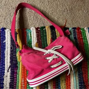 y2k pink l.e.i. purse